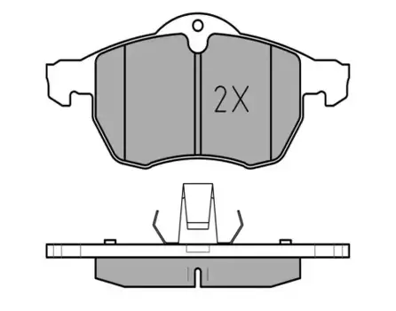 Тормозные колодки дисковые передняя ось MEYLE 025 230 5719/W