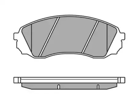 Тормозные колодки дисковые передняя ось MEYLE 025 245 9717/W
