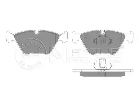 Тормозные колодки дисковые передняя ось MEYLE 025 231 8320
