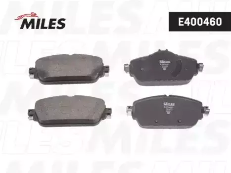 Тормозные колодки дисковые передняя ось MILES E400460