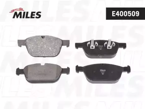 Тормозные колодки дисковые передняя ось MILES E400509