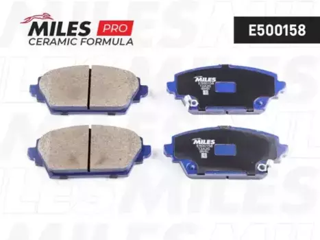 Тормозные колодки дисковые передняя ось MILES E500158