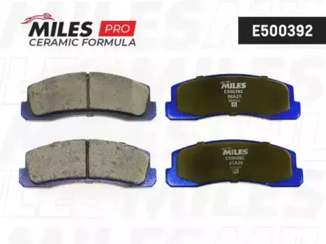 Тормозные колодки дисковые передняя ось MILES E500392