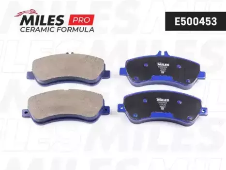 Тормозные колодки дисковые передняя ось MILES E500453