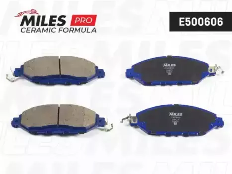 Тормозные колодки дисковые передняя ось MILES E500606