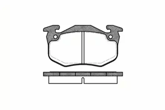 Тормозные колодки дисковые передняя ось REMSA 0144.80