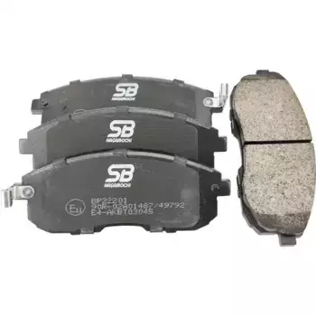Тормозные колодки дисковые передняя ось SB NAGAMOCHI BP22201