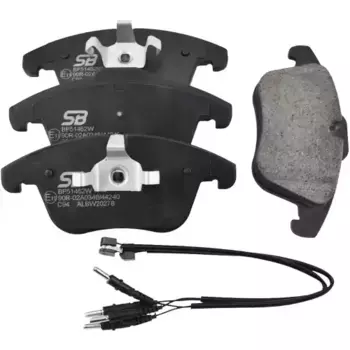 Тормозные колодки дисковые передняя ось SB NAGAMOCHI BP51462W