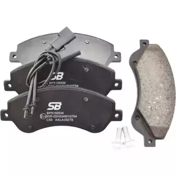 Тормозные колодки дисковые передняя ось SB NAGAMOCHI BP51505W