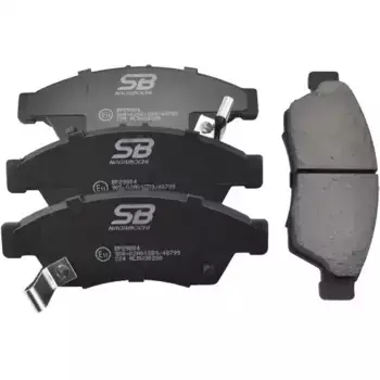 Тормозные колодки дисковые передняя ось SB NAGAMOCHI BP29804