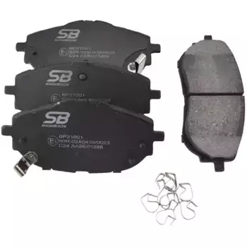 Тормозные колодки дисковые передняя ось SB NAGAMOCHI BP21001