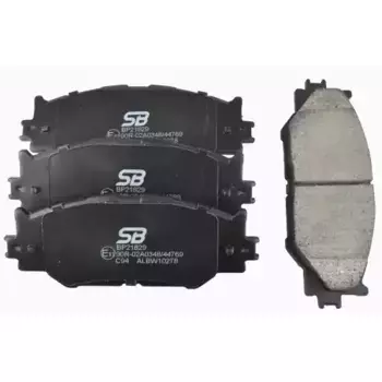 Тормозные колодки дисковые передняя ось SB NAGAMOCHI BP21829