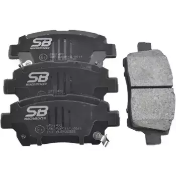Тормозные колодки дисковые передняя ось SB NAGAMOCHI BP21472