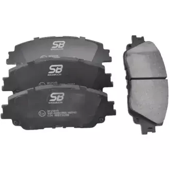 Тормозные колодки дисковые передняя ось SB NAGAMOCHI BP21015
