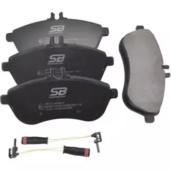 Тормозные колодки дисковые передняя ось SB NAGAMOCHI BP31452W