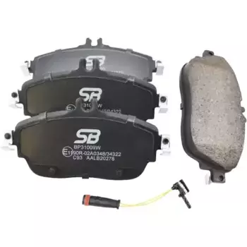 Тормозные колодки дисковые передняя ось SB NAGAMOCHI BP31009W