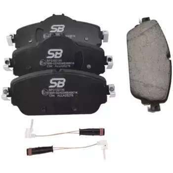 Тормозные колодки дисковые передняя ось SB NAGAMOCHI BP31021W