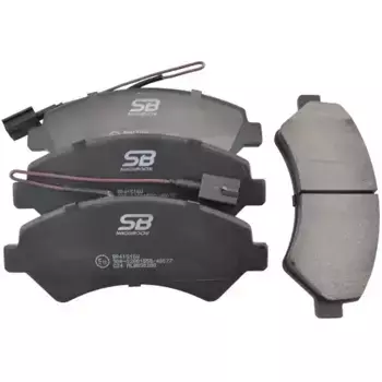 Тормозные колодки дисковые передняя ось SB NAGAMOCHI BP41516W