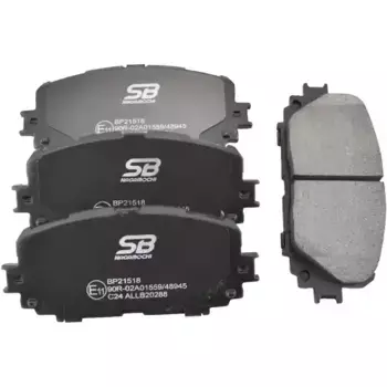 Тормозные колодки дисковые передняя ось SB NAGAMOCHI BP21518