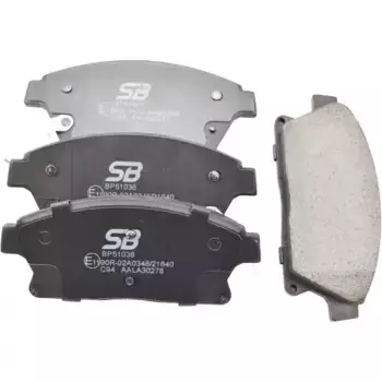 Тормозные колодки дисковые передняя ось SB NAGAMOCHI BP51038