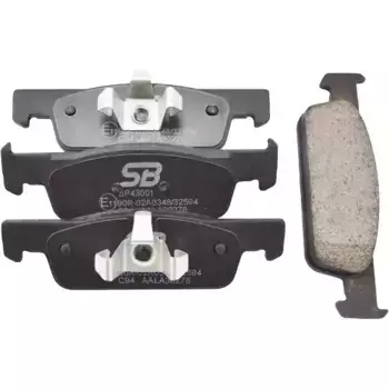 Тормозные колодки дисковые передняя ось SB NAGAMOCHI BP43001