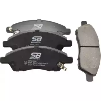 Тормозные колодки дисковые передняя ось SB NAGAMOCHI BP20397