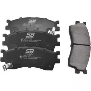 Тормозные колодки дисковые передняя ось SB NAGAMOCHI BP13702