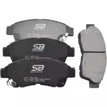 Тормозные колодки дисковые передняя ось SB NAGAMOCHI BP21322
