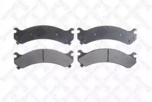 Тормозные колодки дисковые передняя ось STELLOX 000 727B-SX