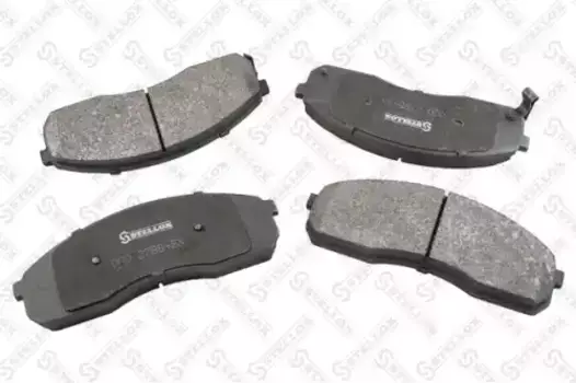 Тормозные колодки дисковые передняя ось STELLOX 000 278B-SX