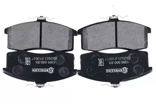 Тормозные колодки дисковые передняя ось STELLOX 1265 000-SX