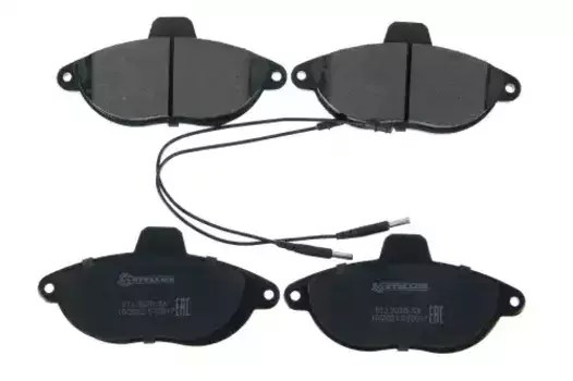 Тормозные колодки дисковые передняя ось STELLOX 1544 000B-SX
