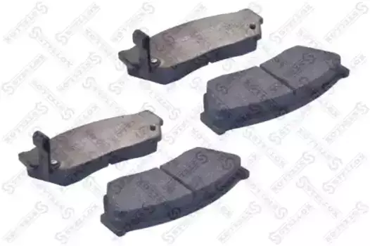 Тормозные колодки дисковые передняя ось STELLOX 158 002-SX