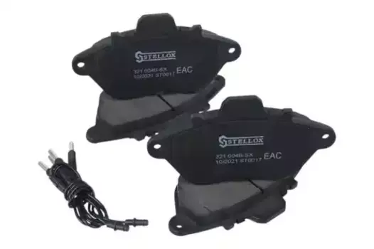 Тормозные колодки дисковые передняя ось STELLOX 1617 000B-SX