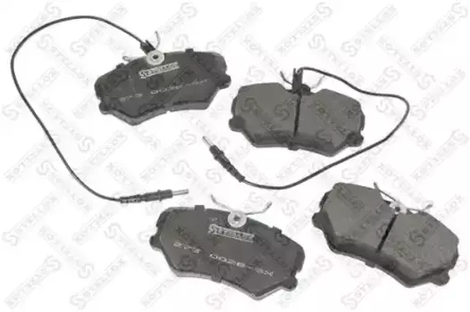 Тормозные колодки дисковые передняя ось STELLOX 273 002B-SX