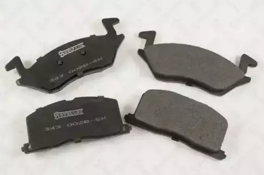 Тормозные колодки дисковые передняя ось STELLOX 343 002B-SX