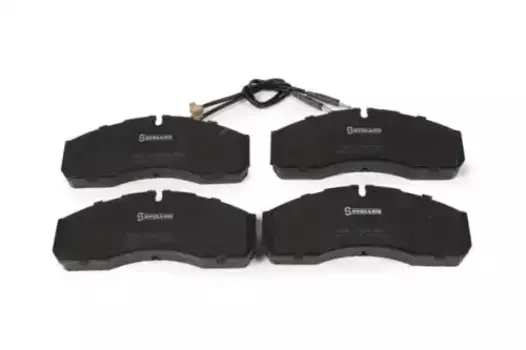 Тормозные колодки дисковые передняя ось STELLOX 662 012B-SX