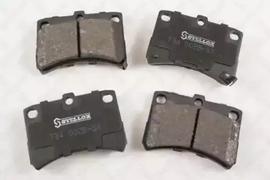 Тормозные колодки дисковые передняя ось STELLOX 734 002B-SX