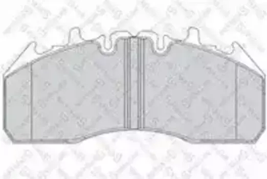 Тормозные колодки дисковые передняя ось STELLOX 85-01432-SX