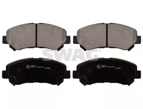 Тормозные колодки дисковые передняя ось SWAG 82 91 6738