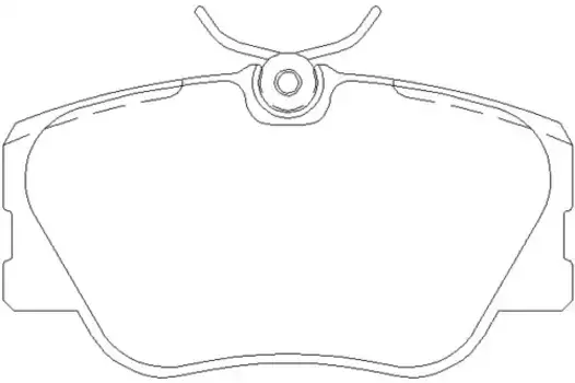 Тормозные колодки дисковые передняя ось TEXTAR 2094102