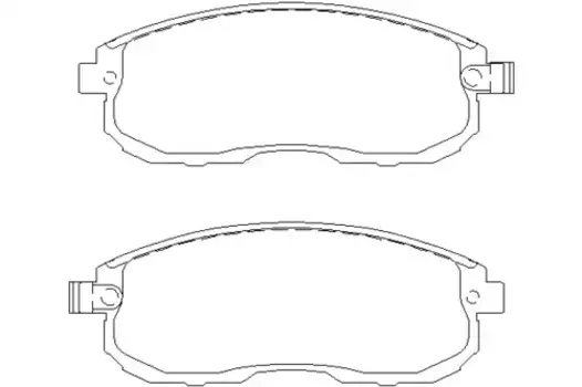 Тормозные колодки дисковые передняя ось TEXTAR 2156201