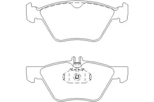 Тормозные колодки дисковые передняя ось TEXTAR 2167001