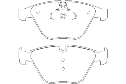 Тормозные колодки дисковые передняя ось TEXTAR 2331211