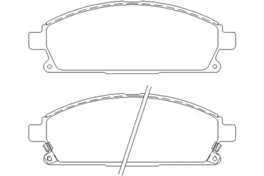 Тормозные колодки дисковые передняя ось TEXTAR 2342001