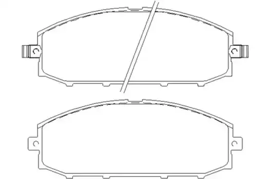 Тормозные колодки дисковые передняя ось TEXTAR 2361101