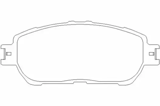 Тормозные колодки дисковые передняя ось TEXTAR 2385501