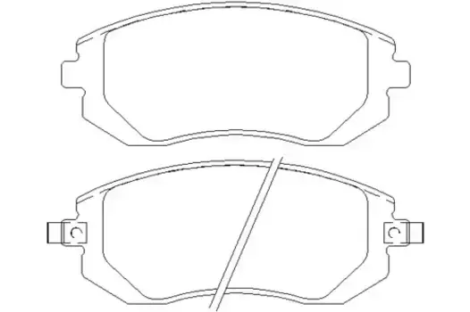 Тормозные колодки дисковые передняя ось TEXTAR 2386501