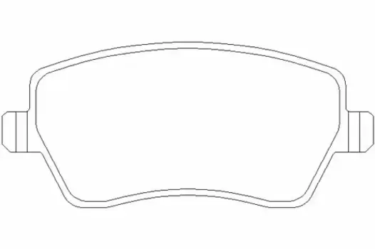 Тормозные колодки дисковые передняя ось TEXTAR 2397301