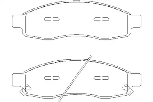 Тормозные колодки дисковые передняя ось TEXTAR 2410601